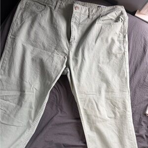 Vineyard Vines Sage Green Chino Pants 42x32 Slim Pant
